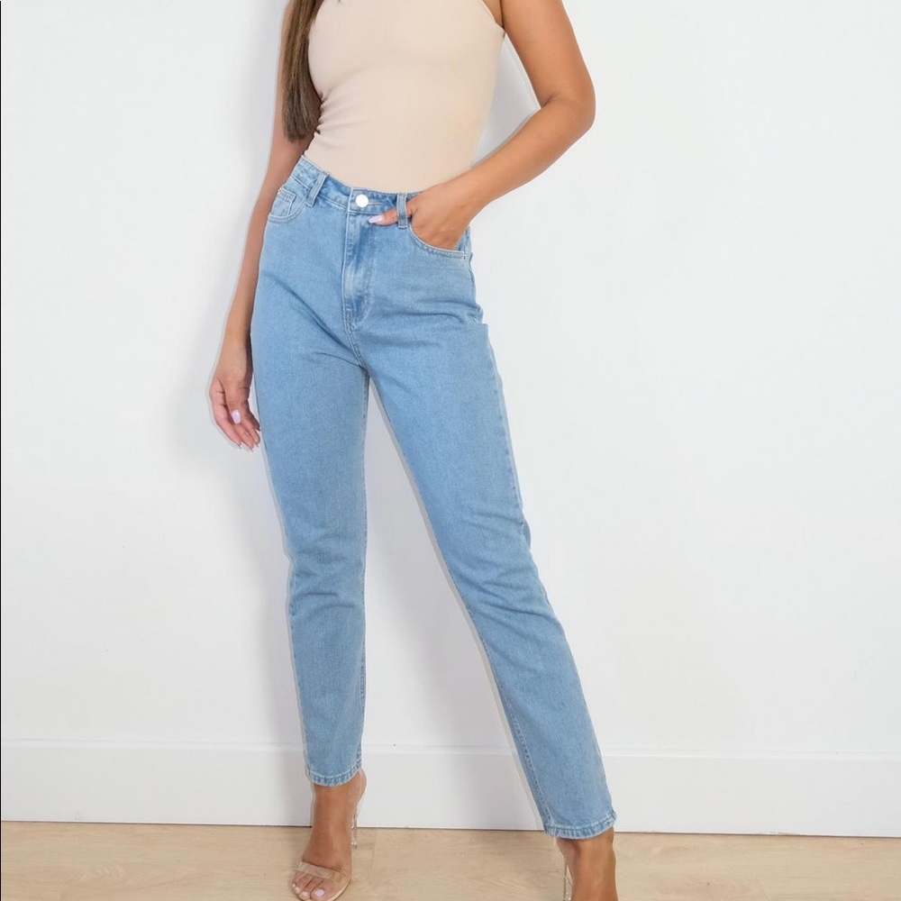 Missguided Blue Wrath Jeans - Picture 4 of 4